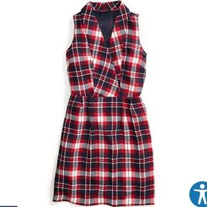 Tommy Hilfiger plaid collared dress
